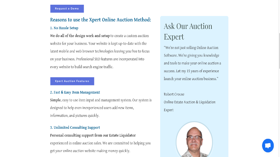 Xpert Auction Software screenshot