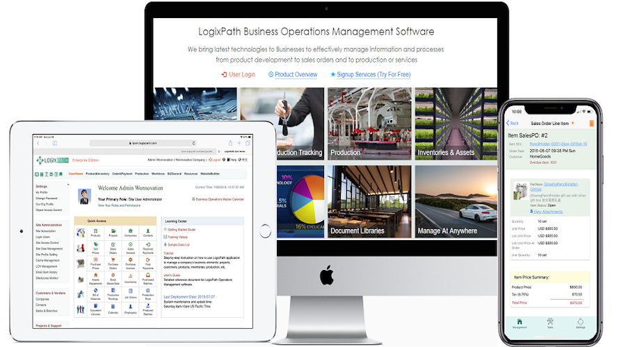LogixPath Operations Management