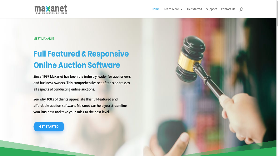 Maxanet screenshot