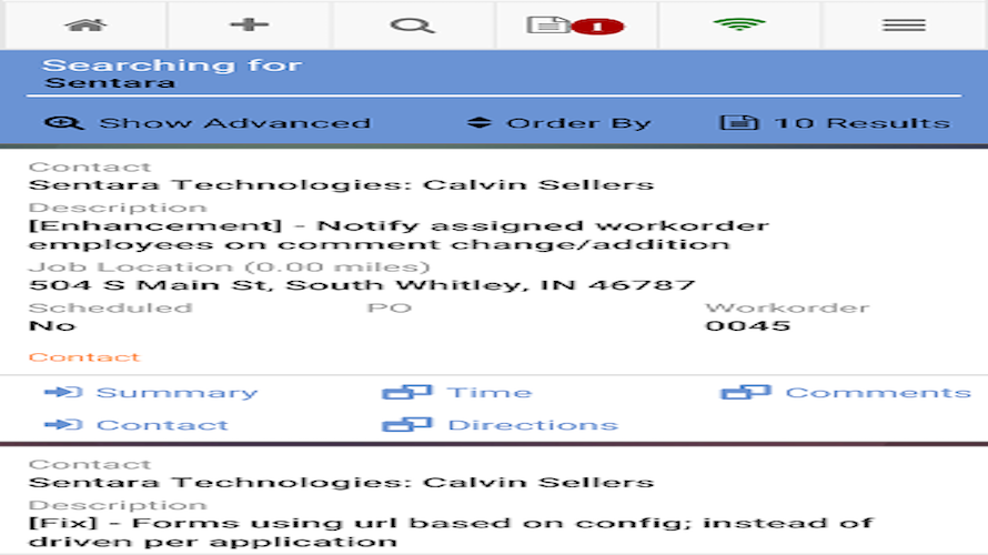 Sentara WorkForce  screenshot