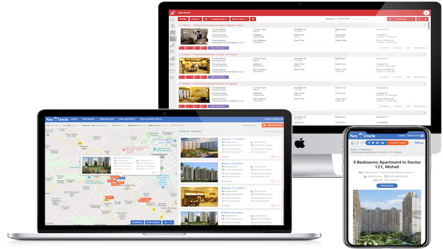 RealGrowth CRM & Web Builder  screenshot