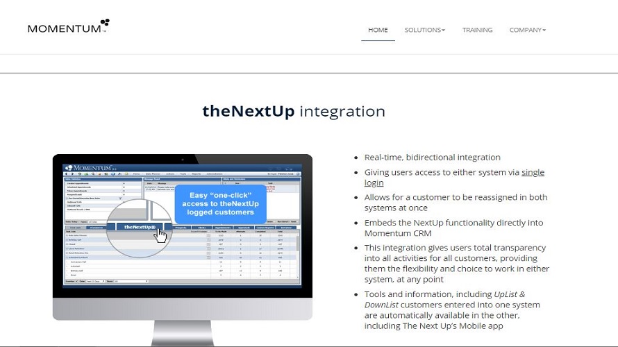 MOMENTUM CRM