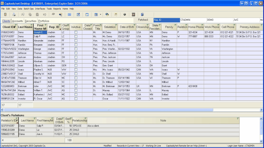 Captools/net
