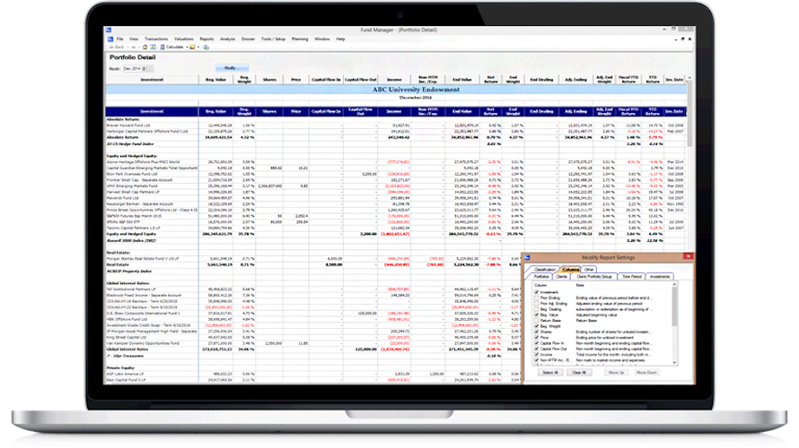 Parilux Fund Manager screenshot