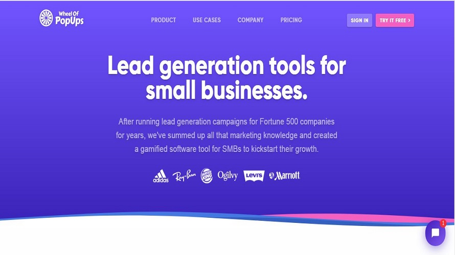 Wheel of Popups screenshot