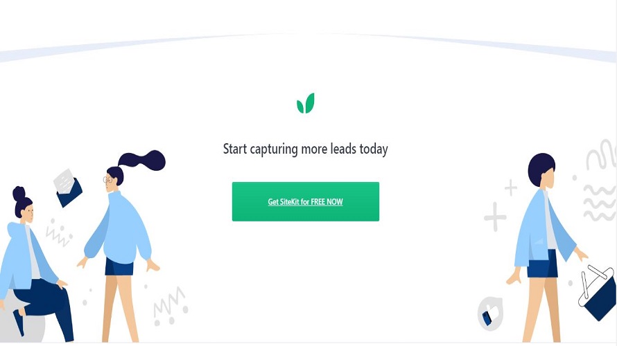SiteKit screenshot