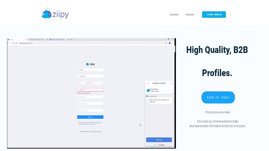 Ziipy screenshot