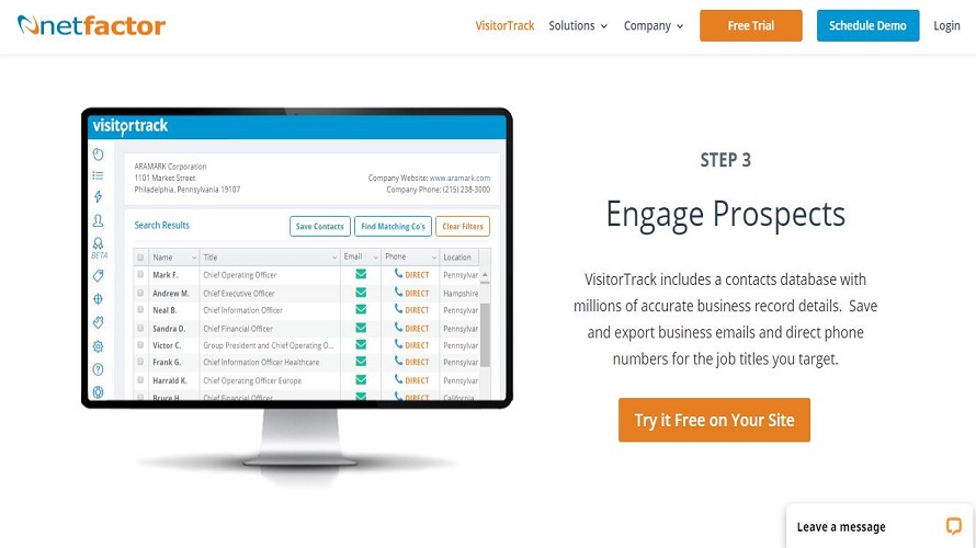 VisitorTrack