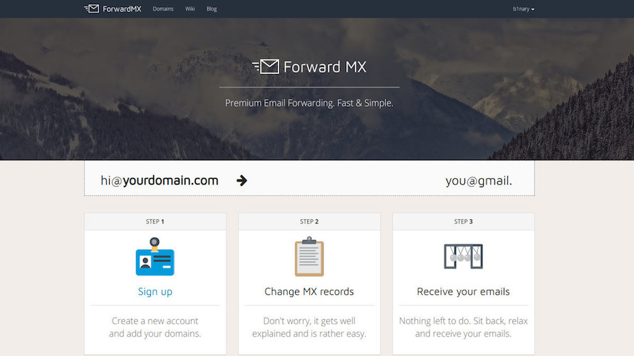 ForwardMX screenshot