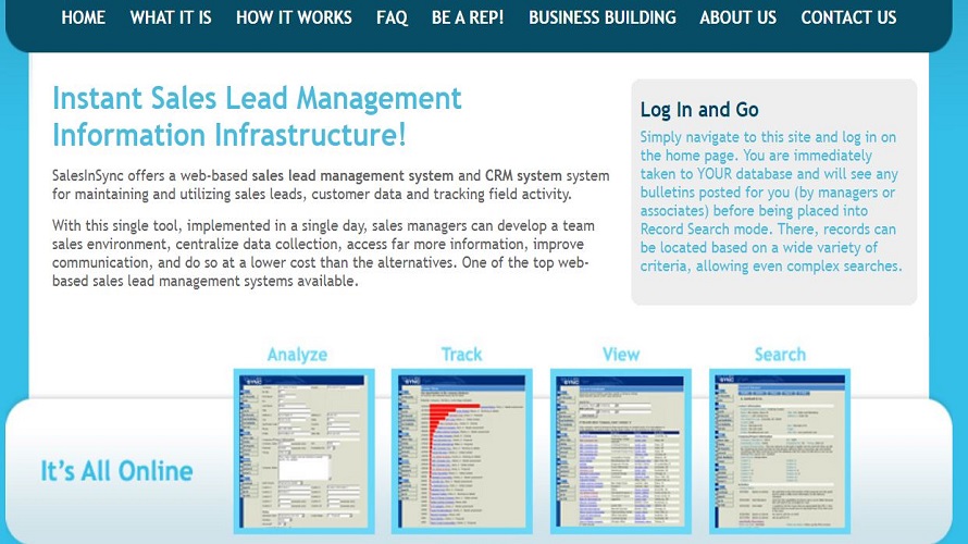 SalesInSync screenshot