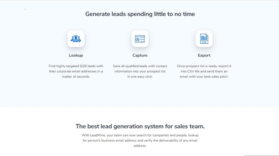 LeadMine Reviews & Pricing 2024