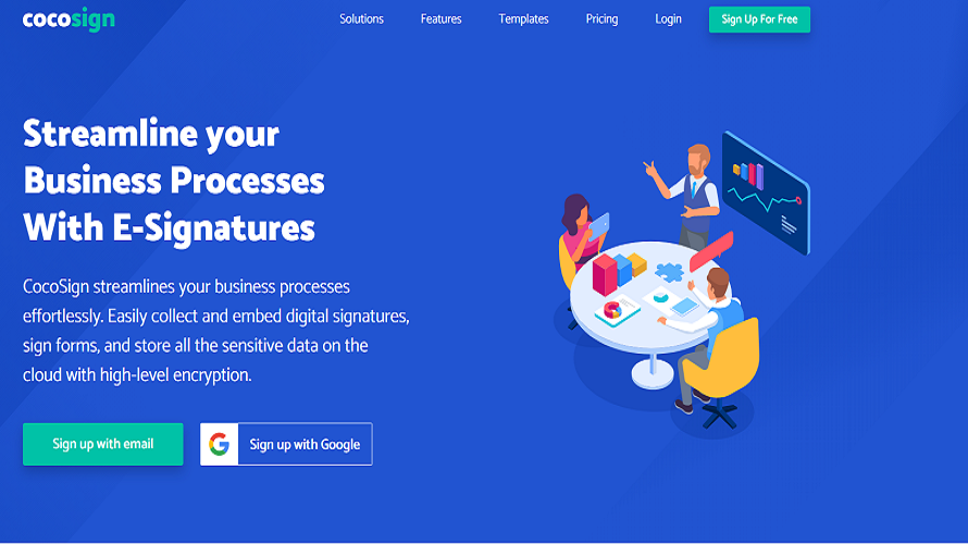 CocoSign screenshot
