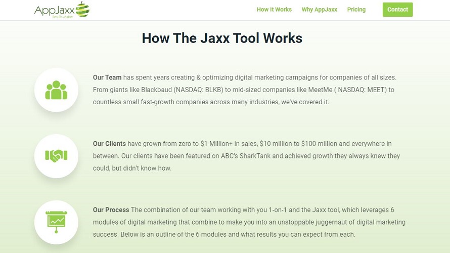 AppJaxx screenshot