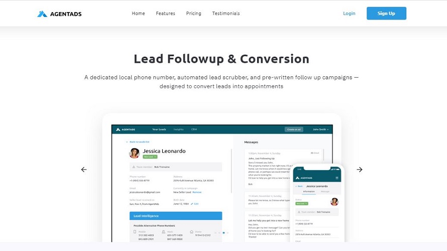 AgentAds screenshot