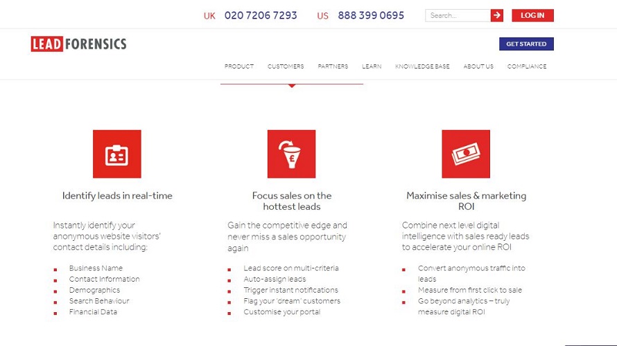Lead Forensics Reviews & Pricing 2023