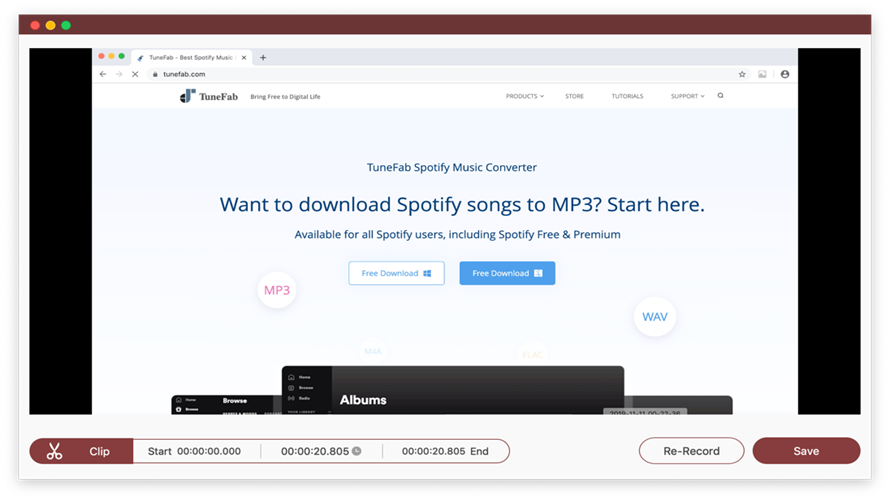 TuneFab Screen Recorder