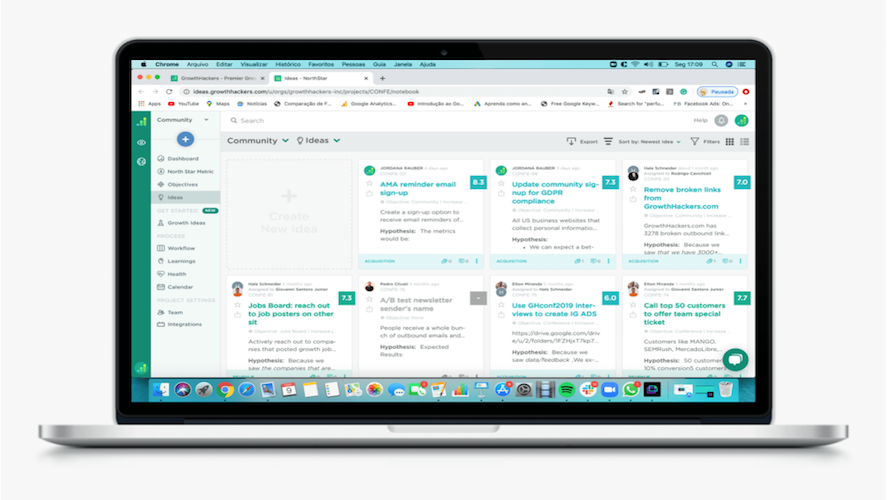 Experiments by GrowthHackers