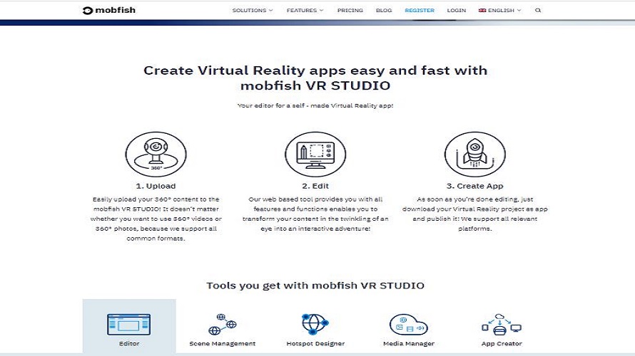 mobfish VR STUDIO screenshot