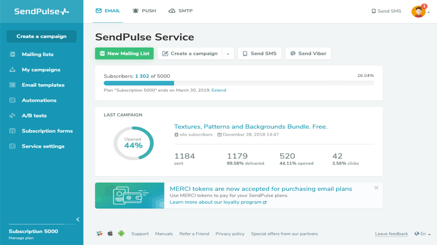 SendPulse