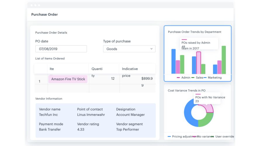 Kissflow Procurement Cloud