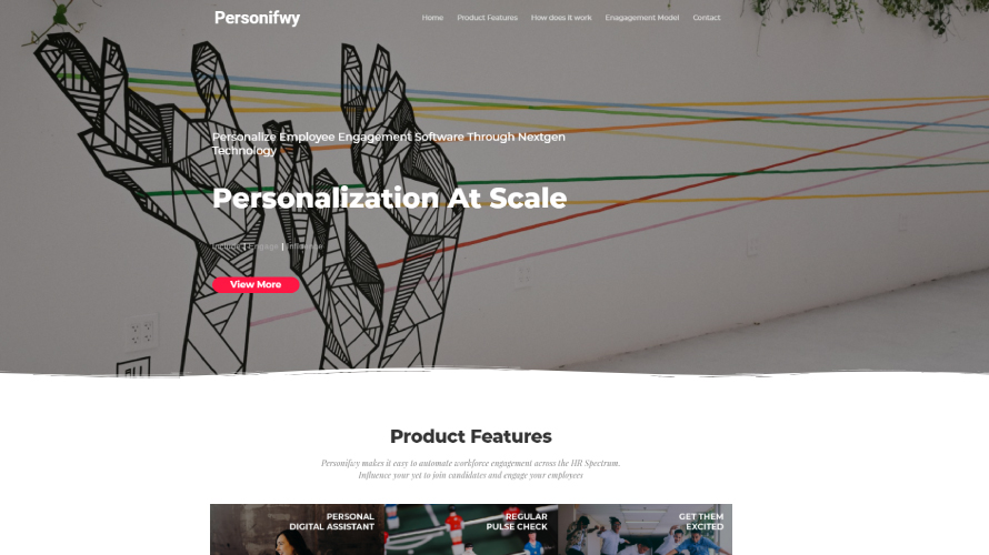 Personifwy screenshot