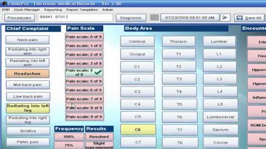 CLINICPRO EMR CLINICAL
