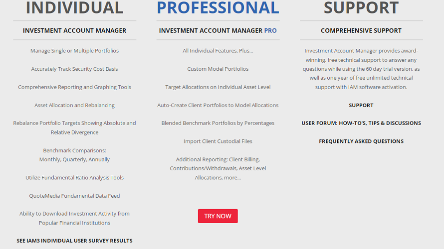 Investment Account Manager