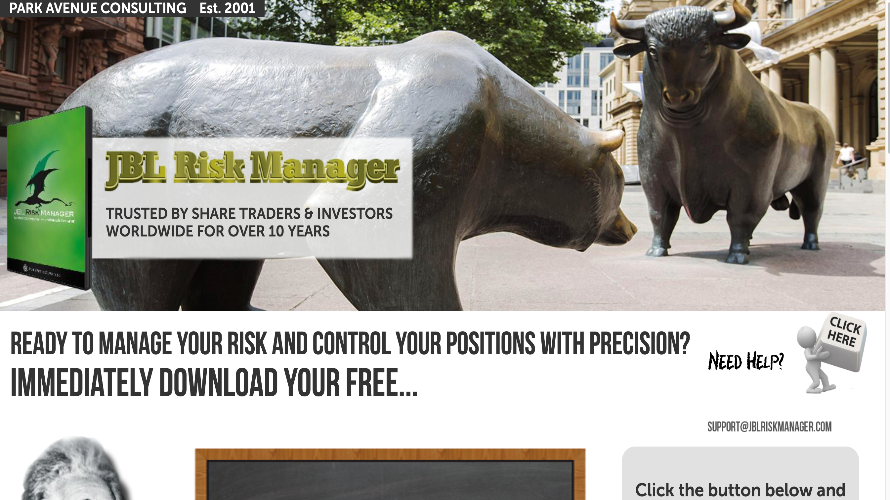 JBL Risk Manager screenshot