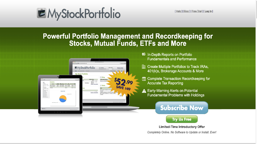 MyStockPortfolio screenshot