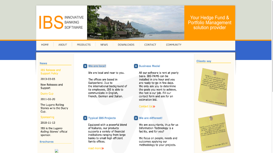 IBS-Pams screenshot