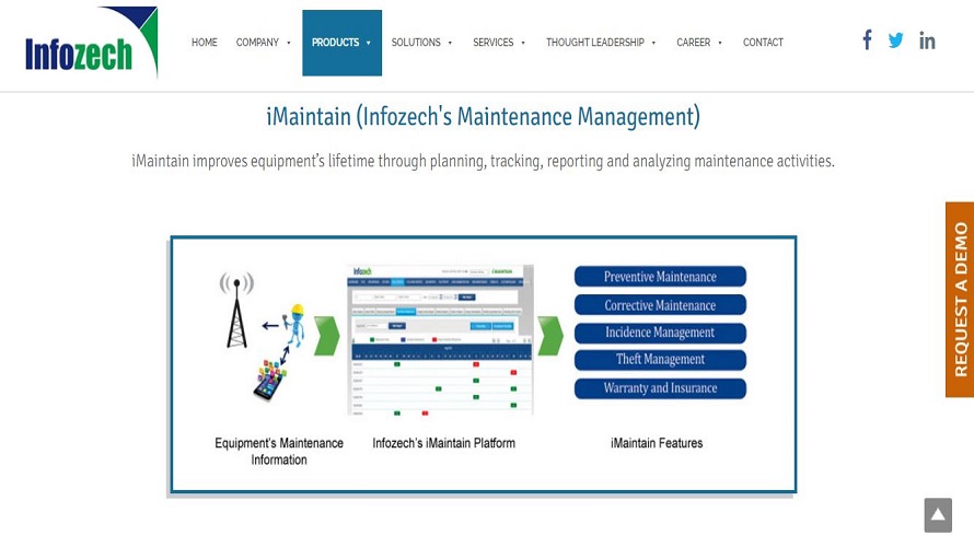 iMaintain screenshot
