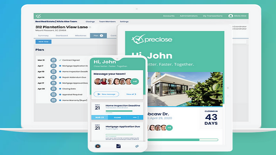 Preclose screenshot
