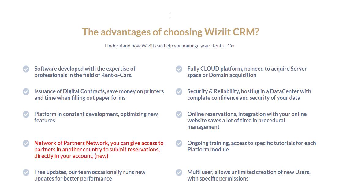 Wiziit CRM