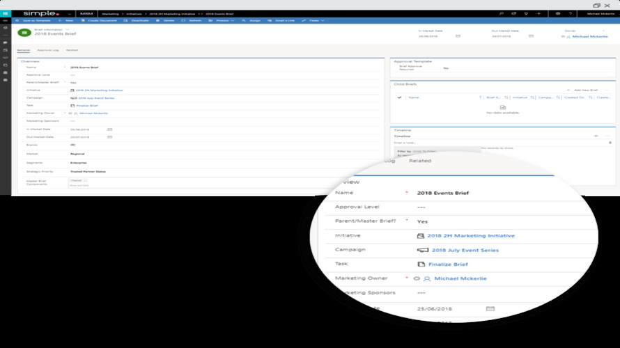 Brief screenshot