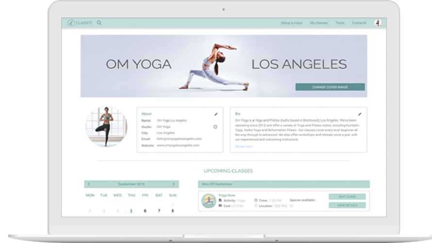 ClassFit screenshot
