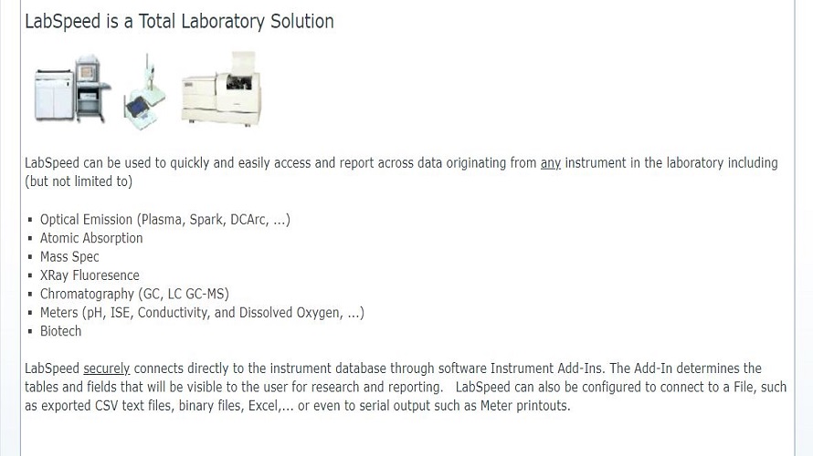 LabSpeed screenshot