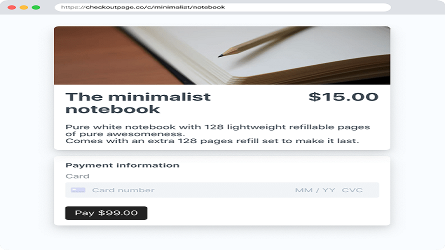 Checkout Page