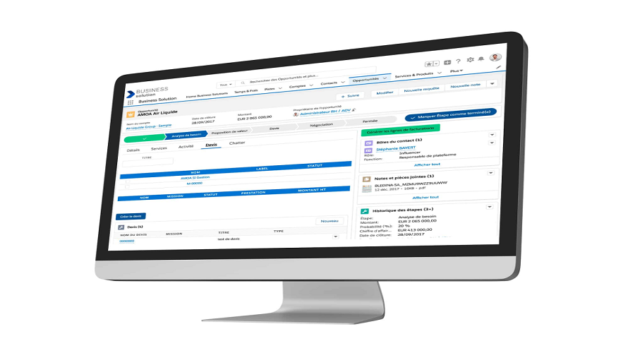 Crosstalent Enterprise Business Solution screenshot