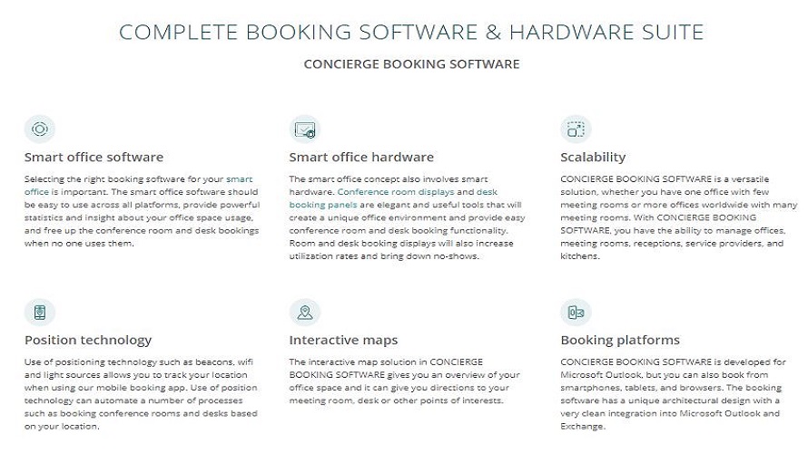 Concierge Booking screenshot
