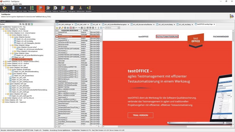testOFFICE screenshot
