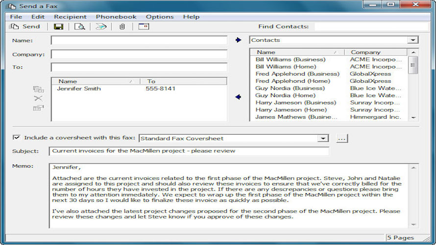 FaxTalk FaxCenter Pro