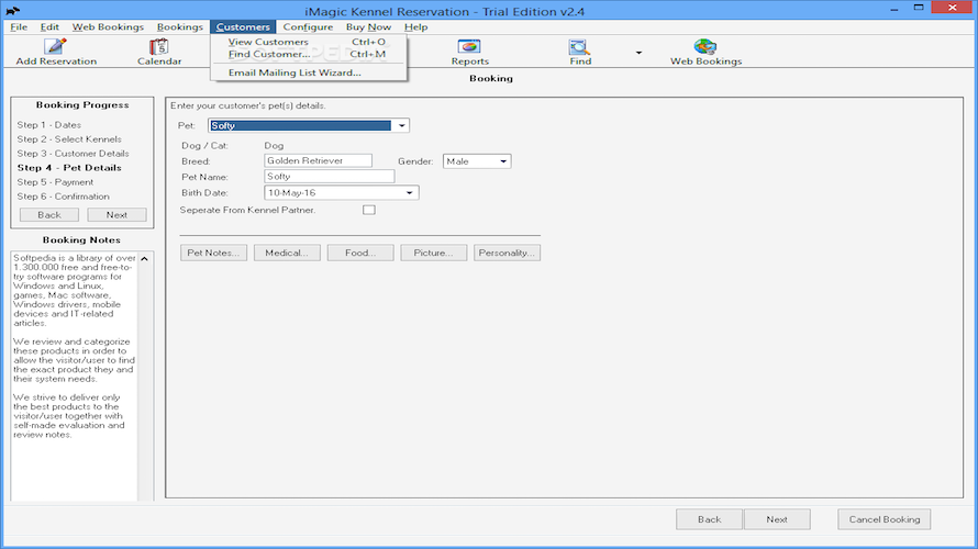 iMagic Kennel Reservation