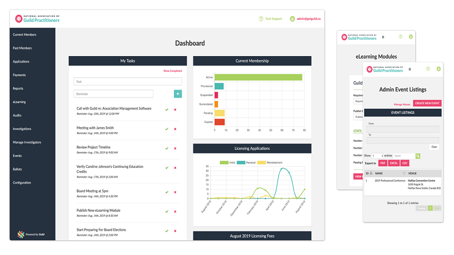 Guild Software screenshot