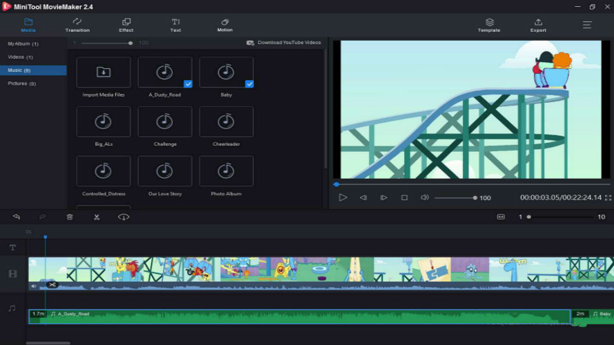 MiniTool MovieMaker