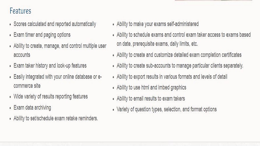 Assess screenshot