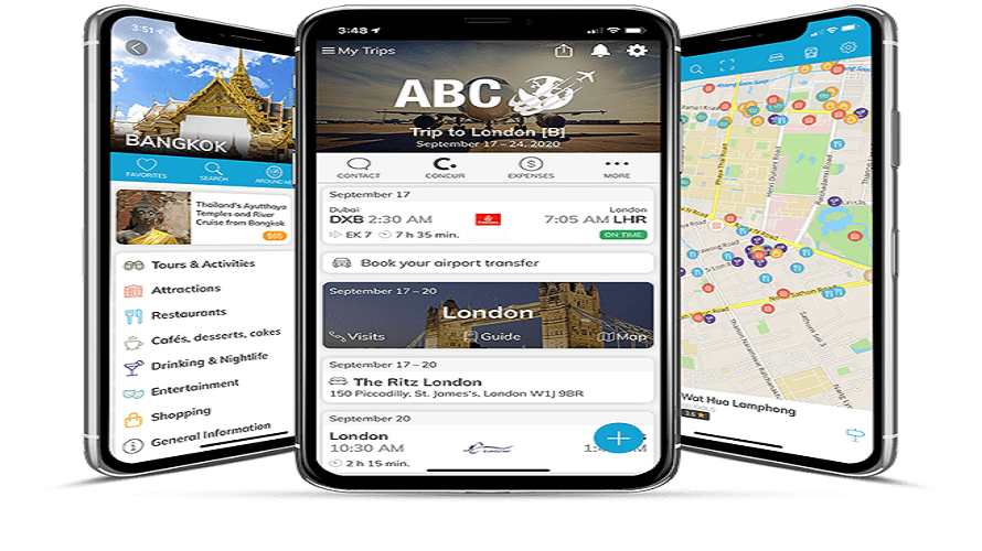 mTrip screenshot