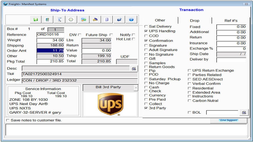 Freight+ screenshot