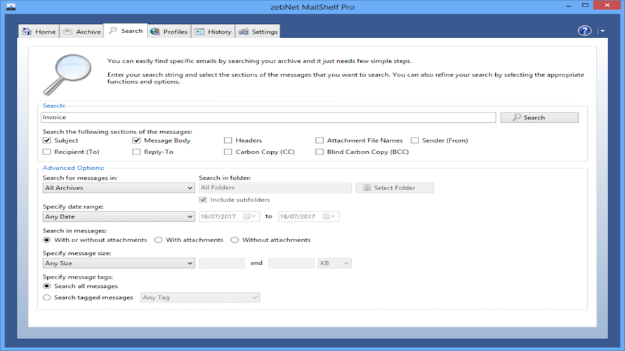 MailShelf Pro