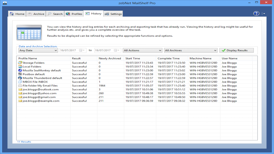 MailShelf Pro