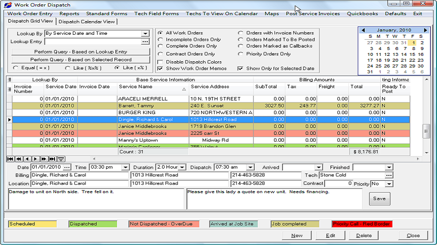 HVAC Office screenshot
